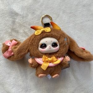 Samael Lafufu x Jelly Candy VT21 Clear Hang Case — AirPods 1st & 2nd Gen (Elago)